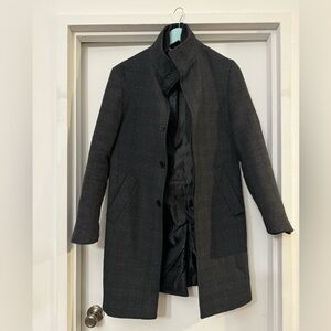 Zara Charcoal Houndstooth Jacket